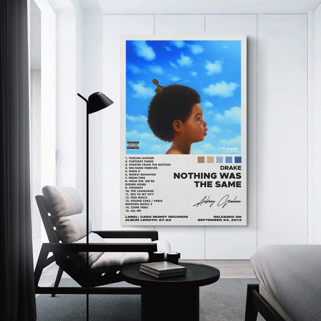 OFITIN Drake Poster Nothing Was The Same Album Cover Po