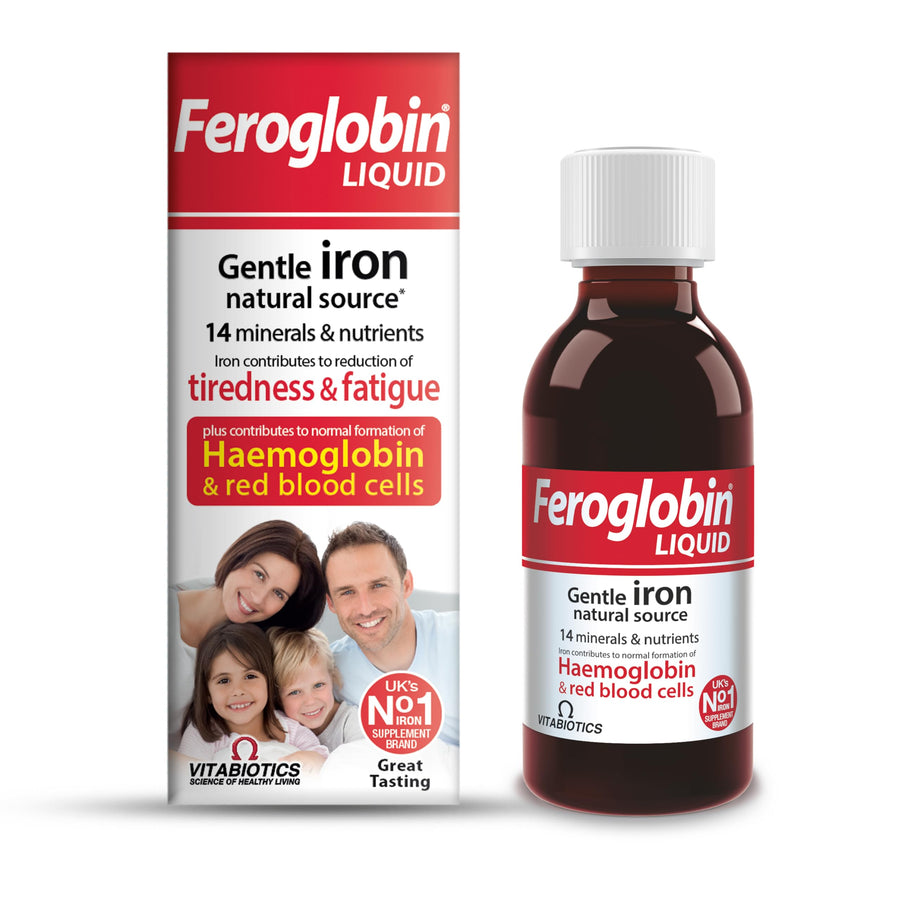 Feroglobin Gentle Iron and Nutrient Liquid - Reduce Tir
