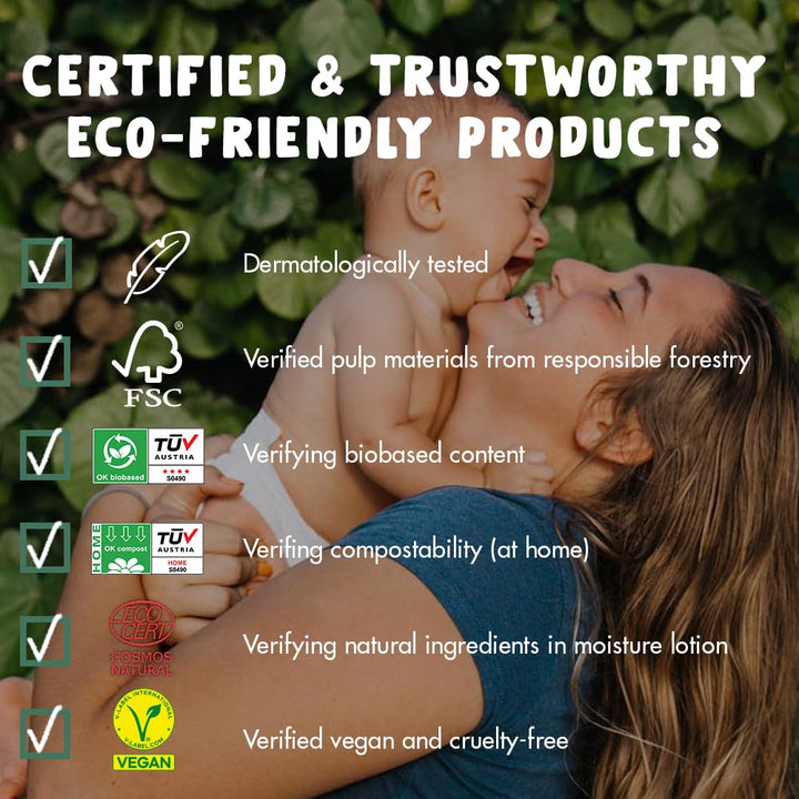 Nature Babycare Eco Sensitive Wipes with Aloe, Fragrance-Free, 672 Count