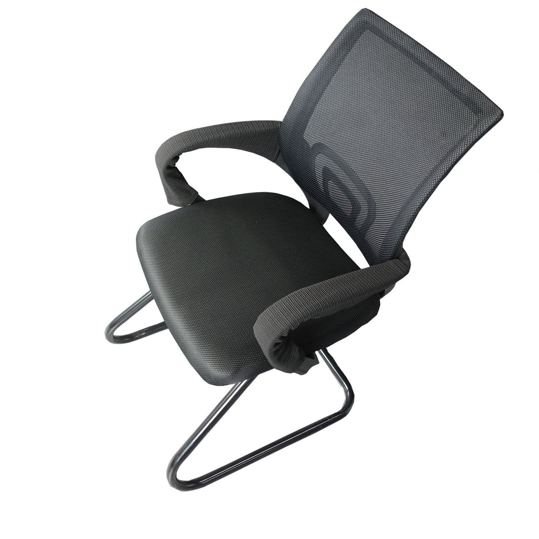 D-Worthy 1 Pair 18 inches Long Black Color Zipper Removable Stretch Slipcover Cover Cloth Chair Pads for Office Computer Chair Armrest