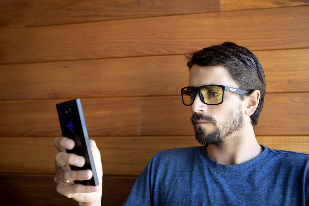 GUNNAR - Premium Gaming and Computer Glasses - Blocks 65% Blue Light - Intercept