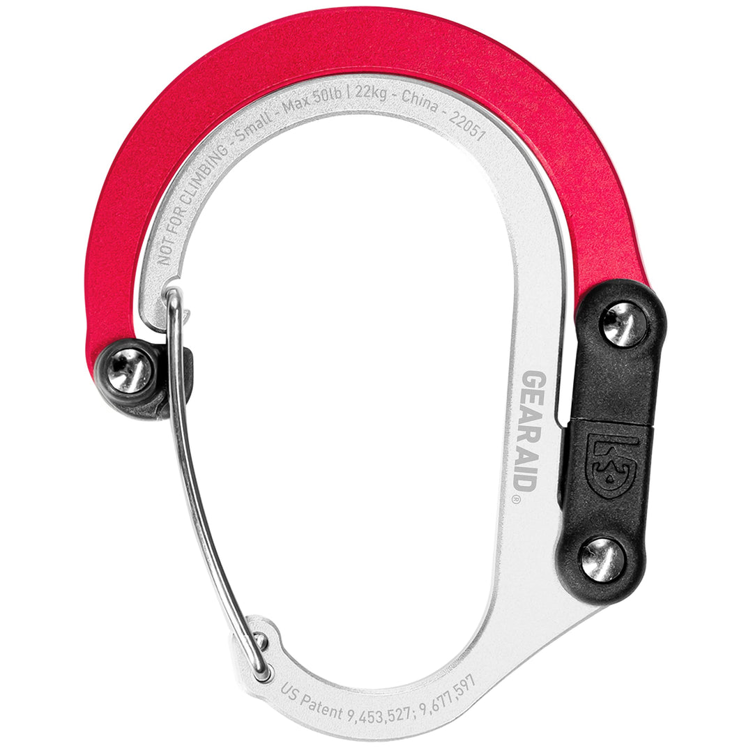 HEROCLIP Carabiner Clip and Hook (Small) | For Purse, Stroller, and Backpack