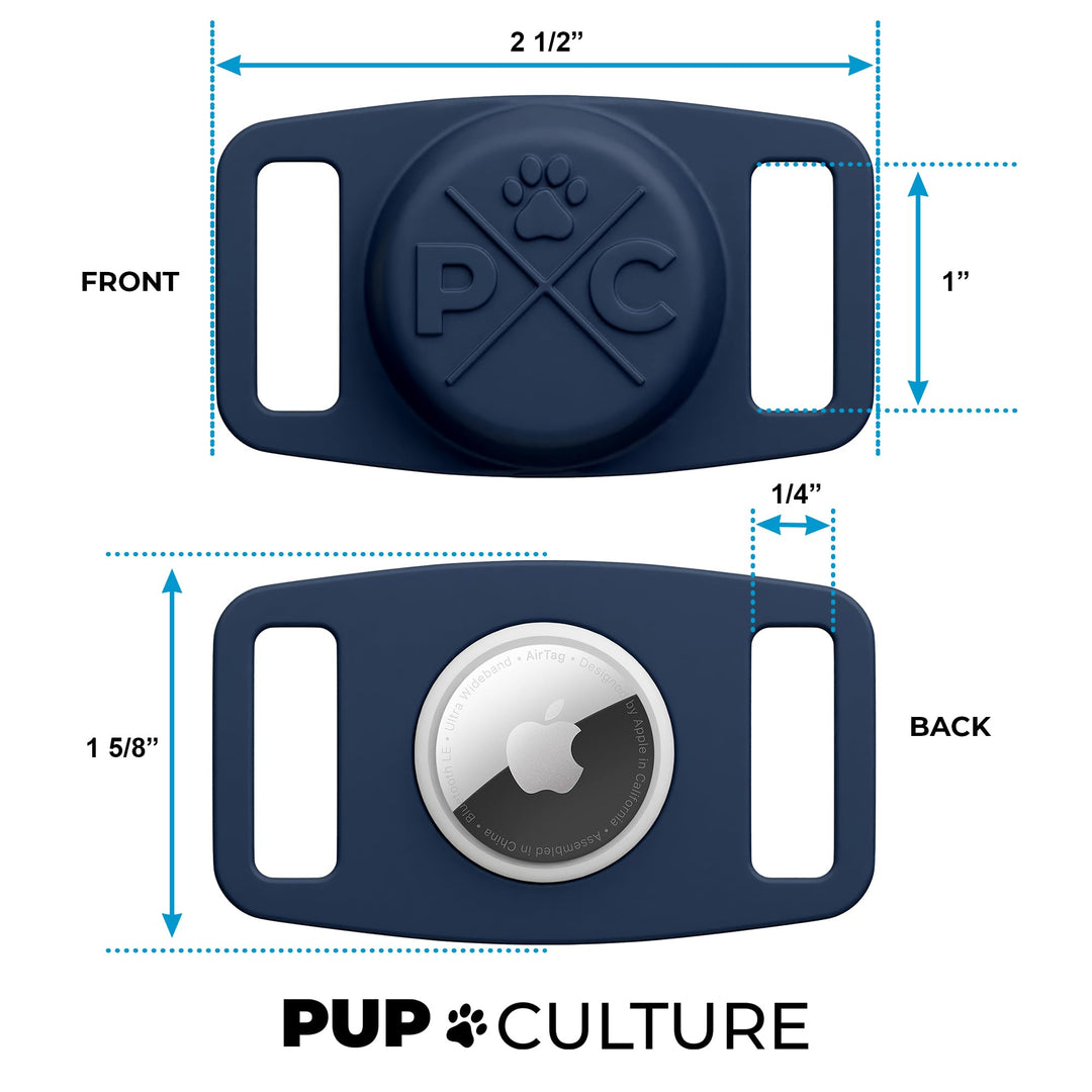 AirTag Dog Collar | Durable &amp; Protective Dog AirTag Holder - Track Your Pet Using Apple AirTag Technology - Dog Collar AirTag Holder -for Dogs and Cats