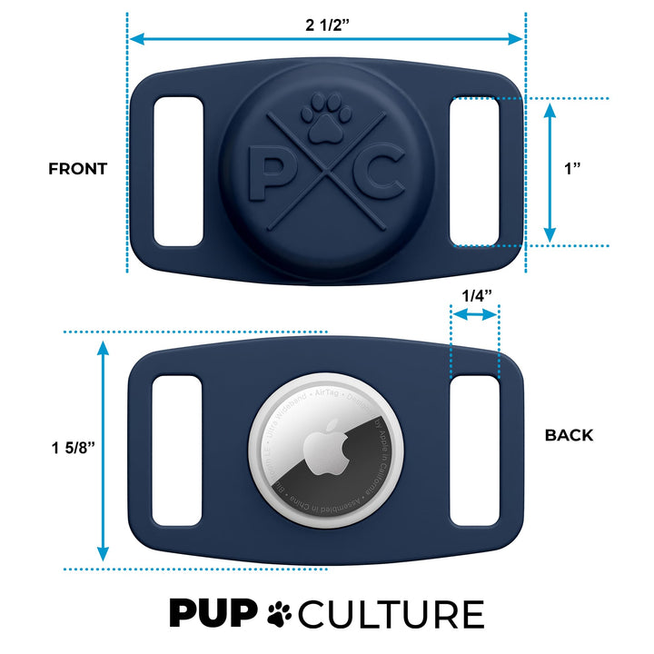 AirTag Dog Collar | Durable &amp; Protective Dog AirTag Holder - Track Your Pet Using Apple AirTag Technology - Dog Collar AirTag Holder -for Dogs and Cats