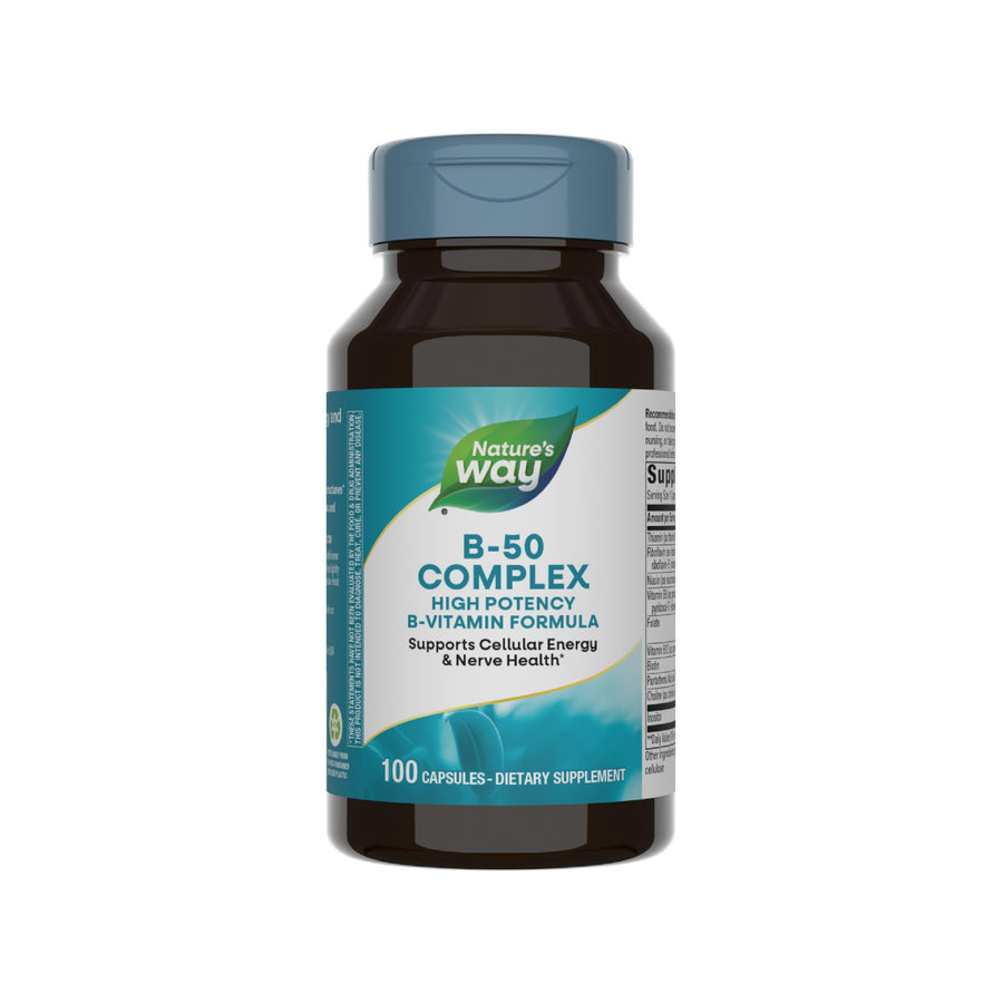 Nature's Way B-50 Complex, Supports Cellular Energy