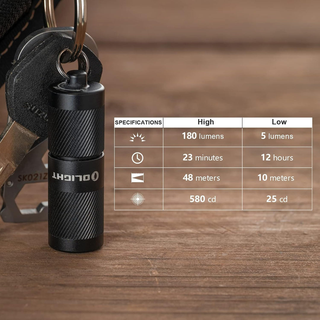 OLIGHT I1R 2 Pro Eos 180 Lumens EDC Rechargeable Keycha