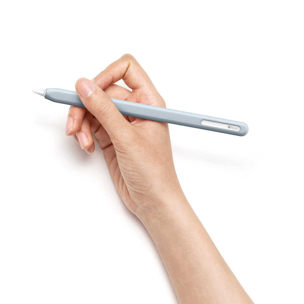 Designs NimbleSleeve Premium Silicone Case Holder Protective Cover Sleeve Compatible with iPad Apple Pencil Pro and 2nd Generation Only (Sage)