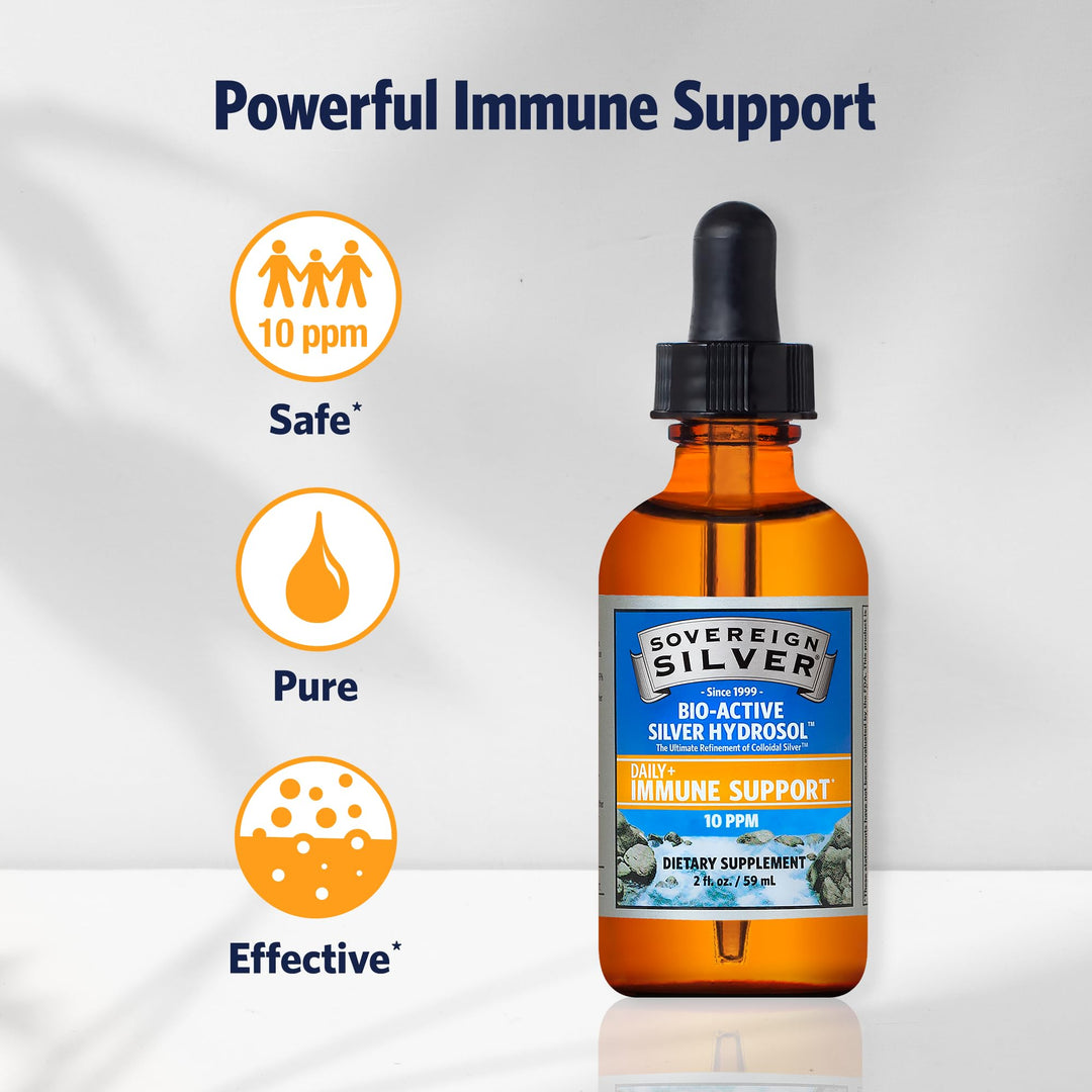 Sovereign Silver Bio-Active Silver Hydrosol- Colloidal 