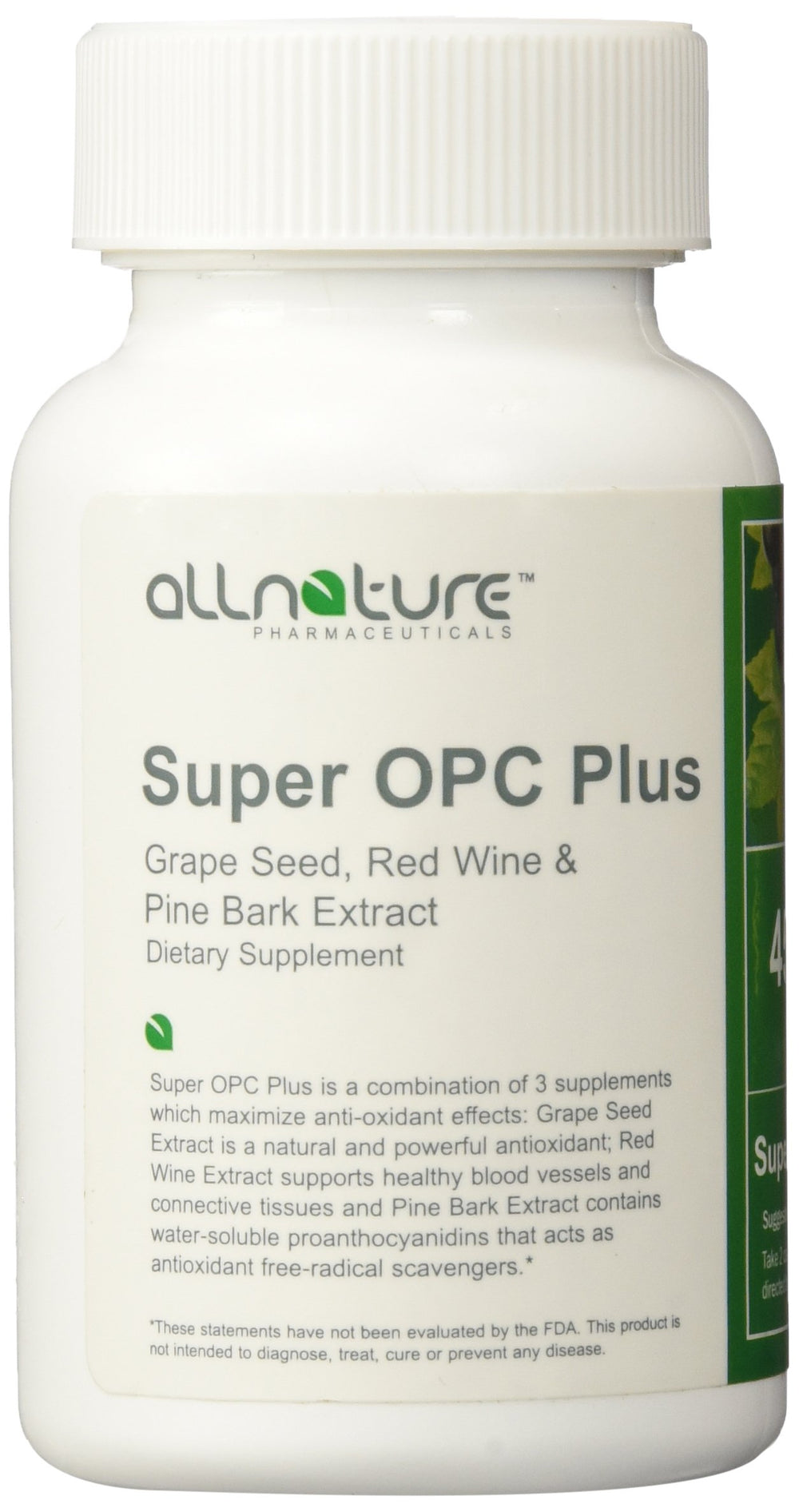 Super OPC Plus (Grape Seed, Red Wine and Pine Bark Extract)