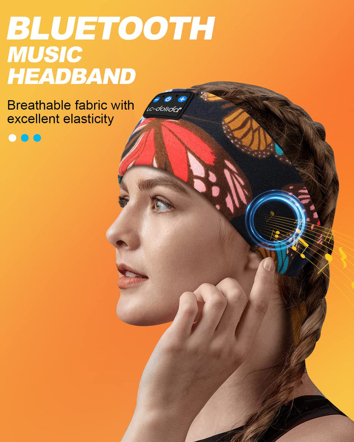 LC-dolida Sleep Headphones Bluetooth 5.2, Headband Earp