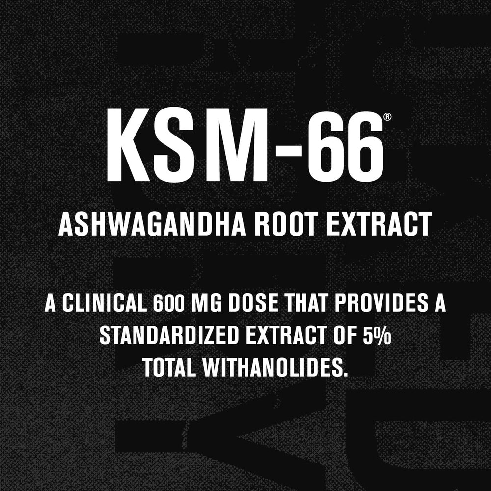 Jacked Factory Ashwagandha Root Extract (KSM-66 Ashwaga