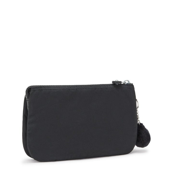 Womens Creativity Extra Large Wristlet, Versatile Cosmetics Kit, Lightweight Nylon Travel Organizer Pouch, Black Noir, Extra Large US