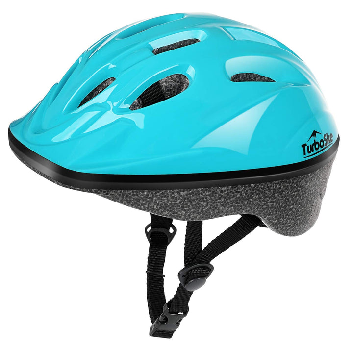 TurboSke Toddler Kids Bike Helmet, Multi-Sport Helmet Size Adjustable for Boys and Girls (Glossy Red, Small: 48-52cm/18.8-20.5)