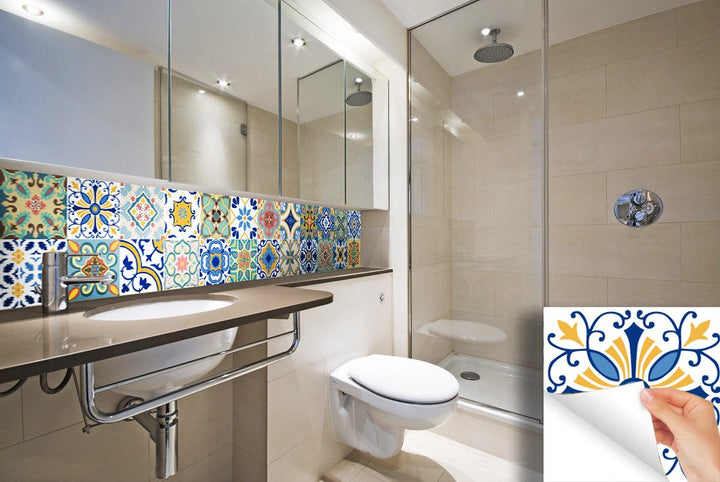 GSS Designs 24 PC Pack Traditional Mexican Talavera Til