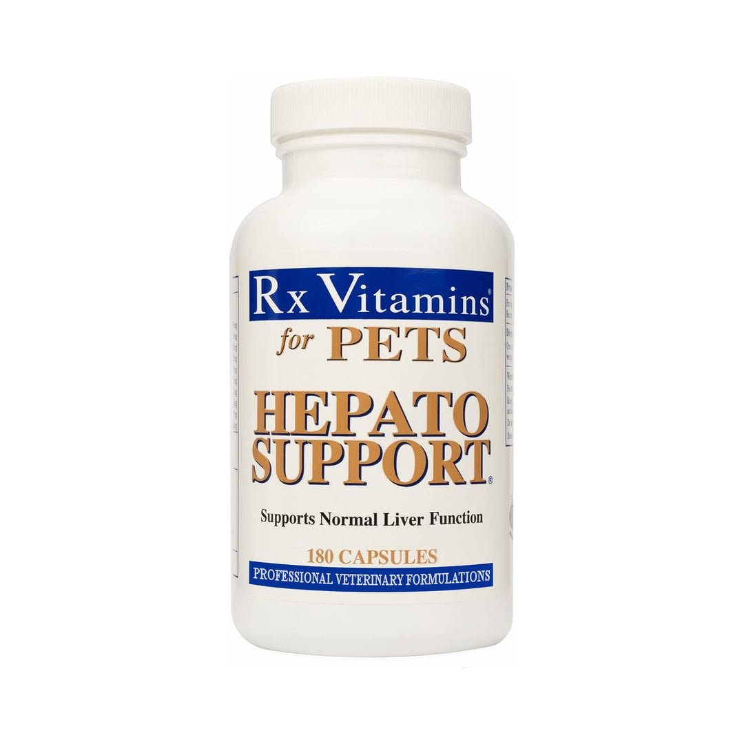 Hepato Support for Dogs &amp; Cats - Milk Thistle Supplement for Pets - 100mg Milk Thistle for Healthy Liver Function - Silymarin Capsules for Pets - 180 ct.