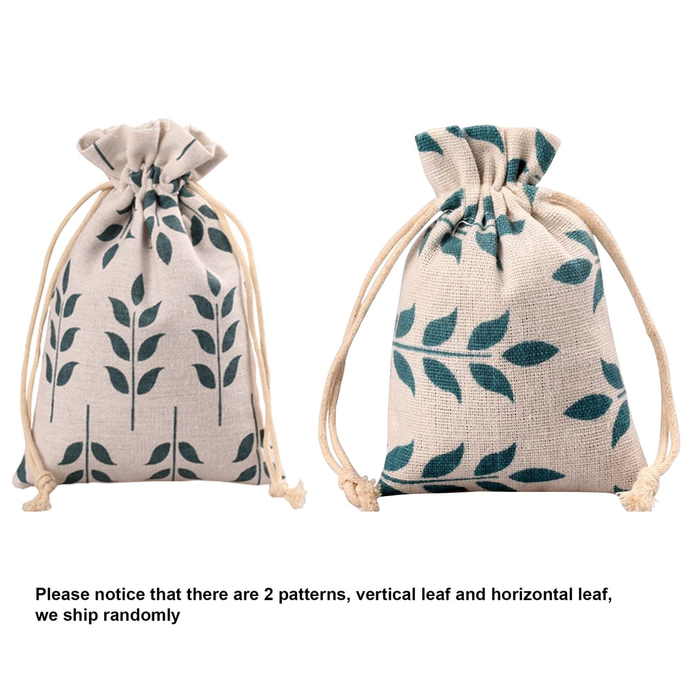 Meta-U Burlap Bags with Drawstring- Storage Bag- Sachet
