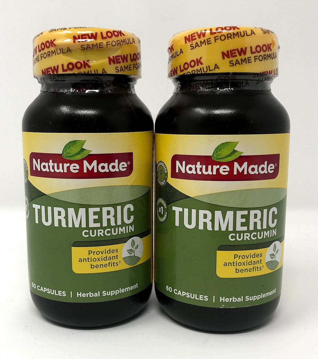 Turmeric Curcumin 500 Milligram 60 Capsules (Pack of 2)