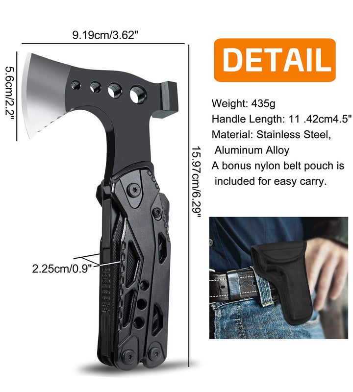 Gifts for Man and Dad, WayinTop Multi-tool Hammer Survi