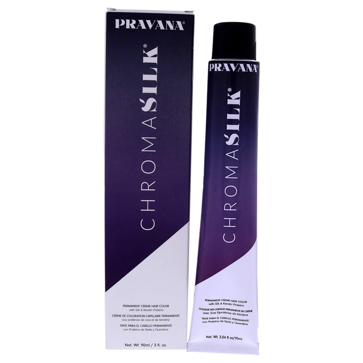 Pravana ChromaSilk Creme Hair Color - 6.45 Dark Copper Mahogany Blonde Unisex Hair Color 3 oz