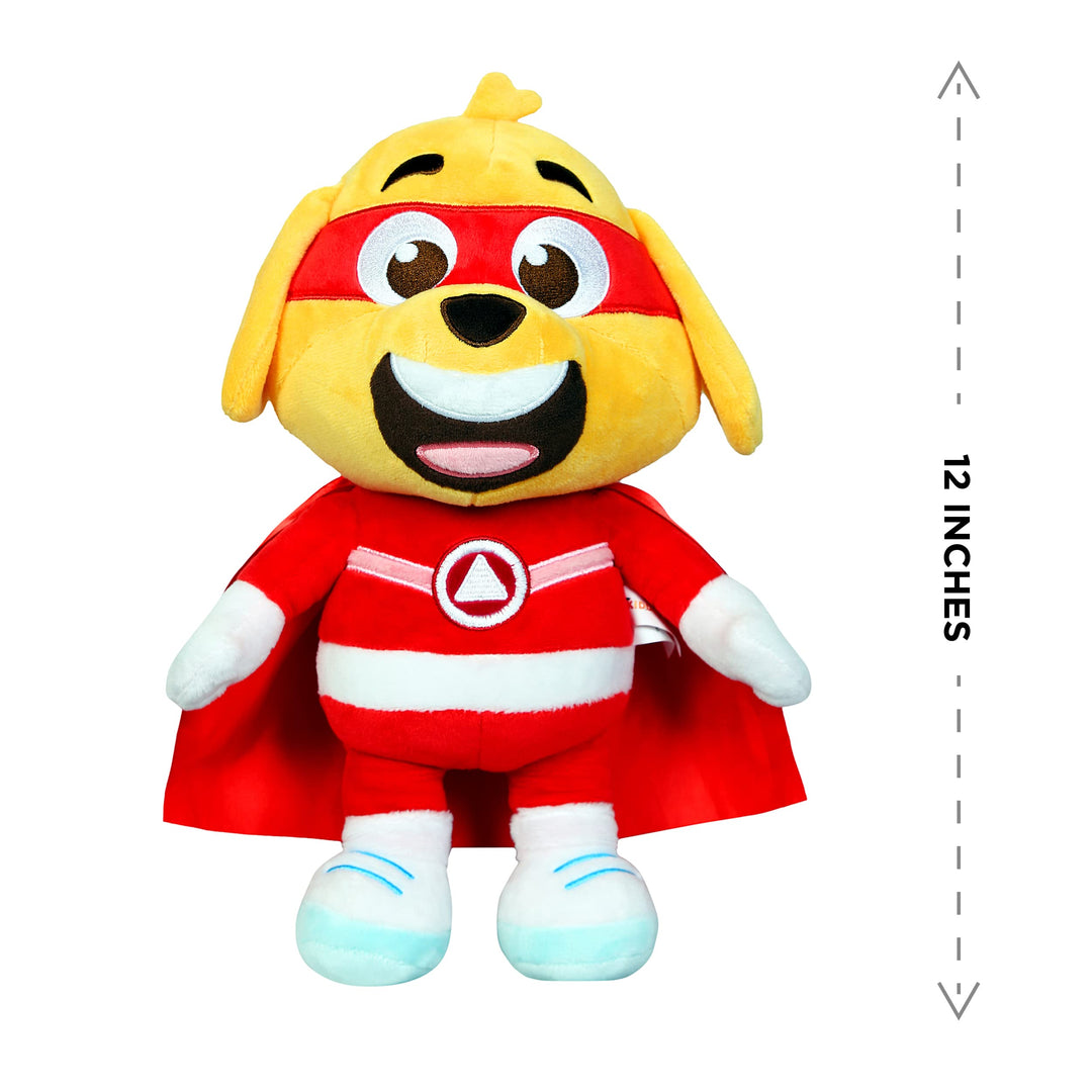 Captain Kidd Superhero Dog Plush, 12 Soft Plush Toy with Cape, Perfect Cuddly Companion