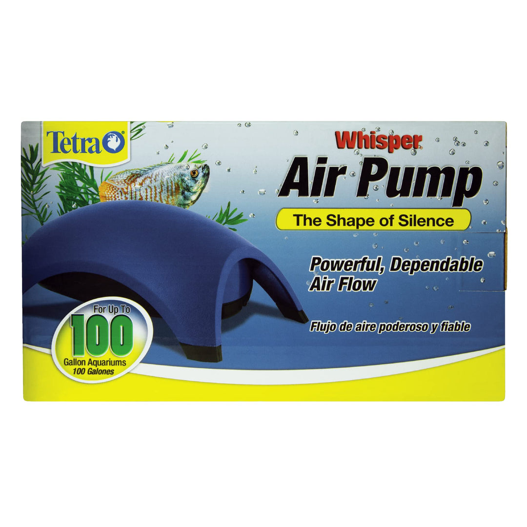 Whisper Easy to Use Air Pump for Aquariums (Non-UL),Blue