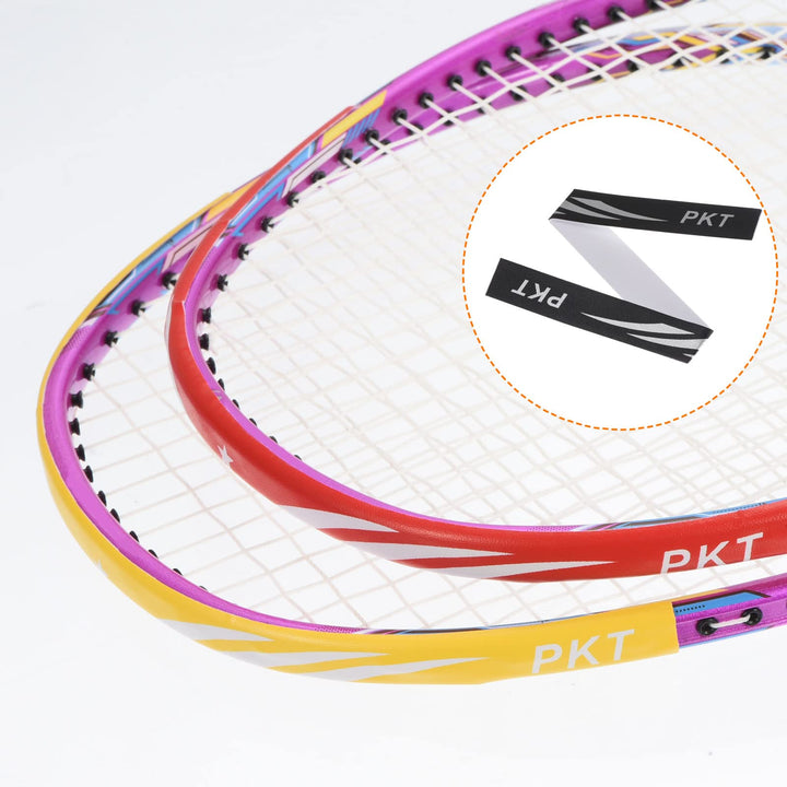 PATIKIL 9.8x0.7 Badminton Racket Head Protector Sticker