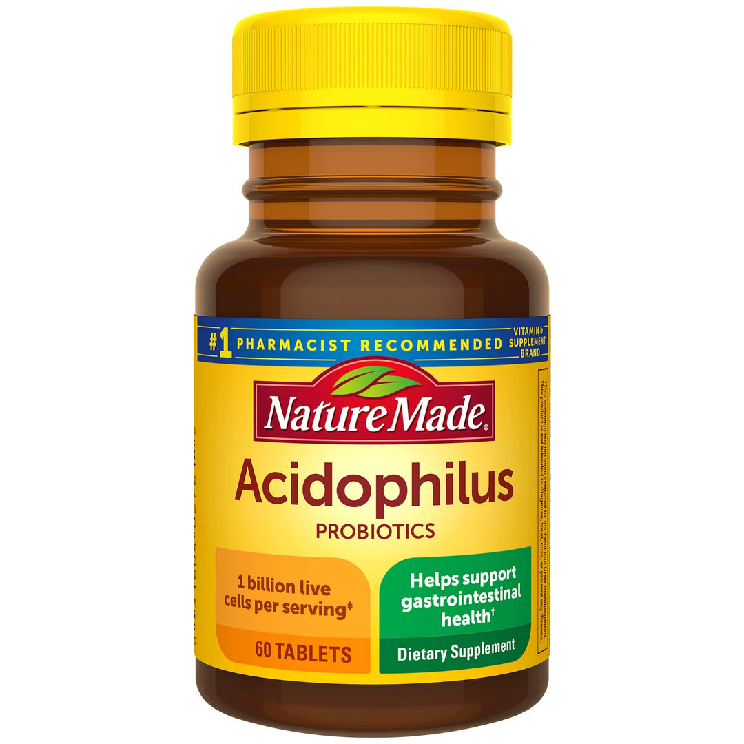 Nature Made Acidophilus Probiotics, Dietary Supplement 