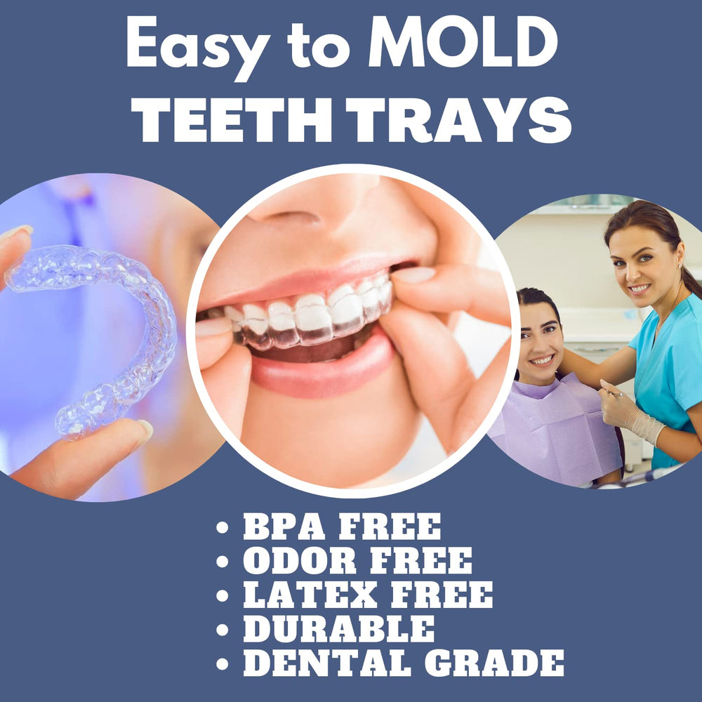 Cool Teeth Whitening 4 Trays in 2 Storage Cases Custom 