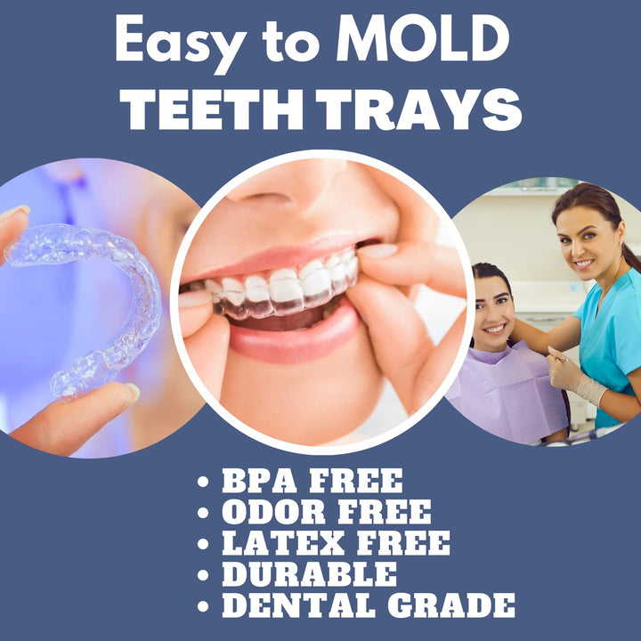 Cool Teeth Whitening 4 Trays in 2 Storage Cases Custom 