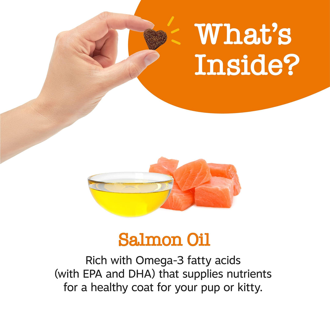 Zesty Paws Wild Alaskan Salmon Oil for Dogs & Cats - Omega 3 Skin & Coat Support - Natural EPA & DHA, Fatty Acids for Joint Function, Immune & Heart Health Liquid Food Supplement, 32 oz