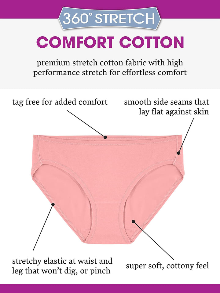 Fruit of the Loom Women&#39;s 360° Stretch Underwea