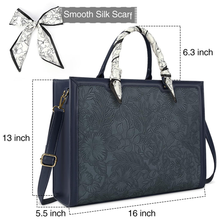 Laptop Bag for Women 15.6 Inch Laptop Tote Bag Waterpro