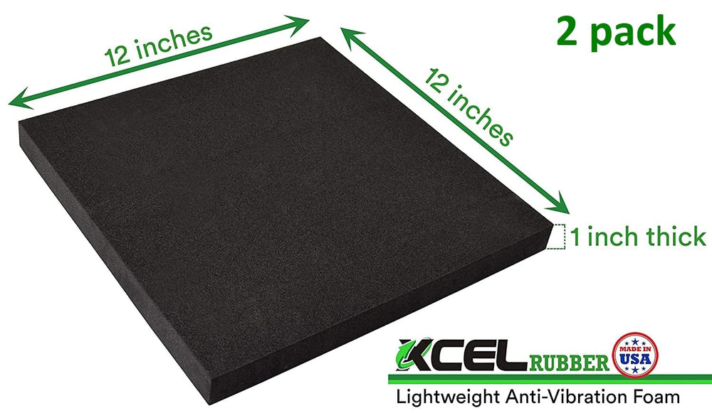Lightweight and Versatile Foam Rubber pad, Acoustic Foam, Anti Vibration Acoustic Pads, Foam Pad, Perfect Anti Vibration pad for Washing Machines