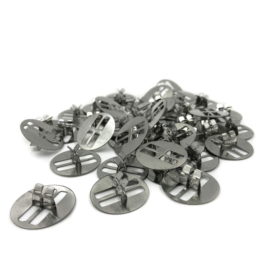 Universal Wood Wick Clips for Candles | Sustainer Tabs Fit Most Wooden Wicks | Longer Burn Time & Less Wasted Wax (300 Pack)