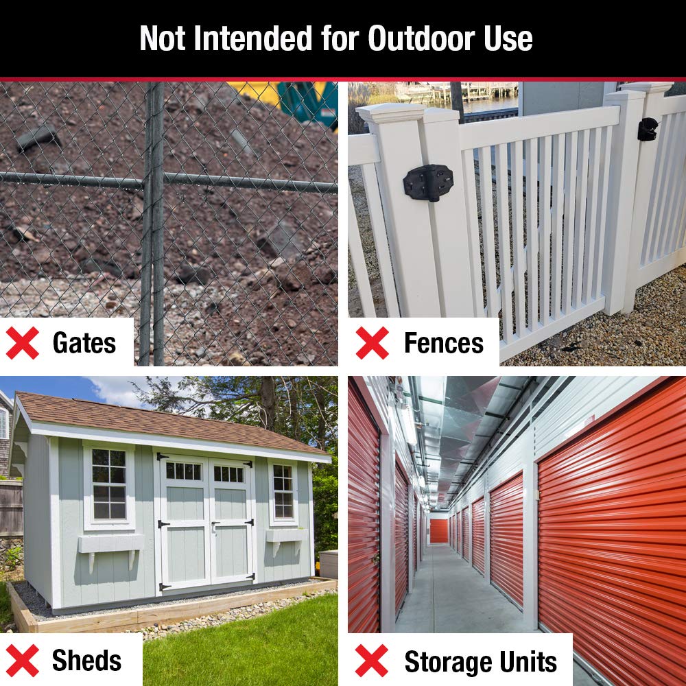 1533TRI Locker Lock Mini Combination Padlock, 3 count (Pack of 1), Colors may vary