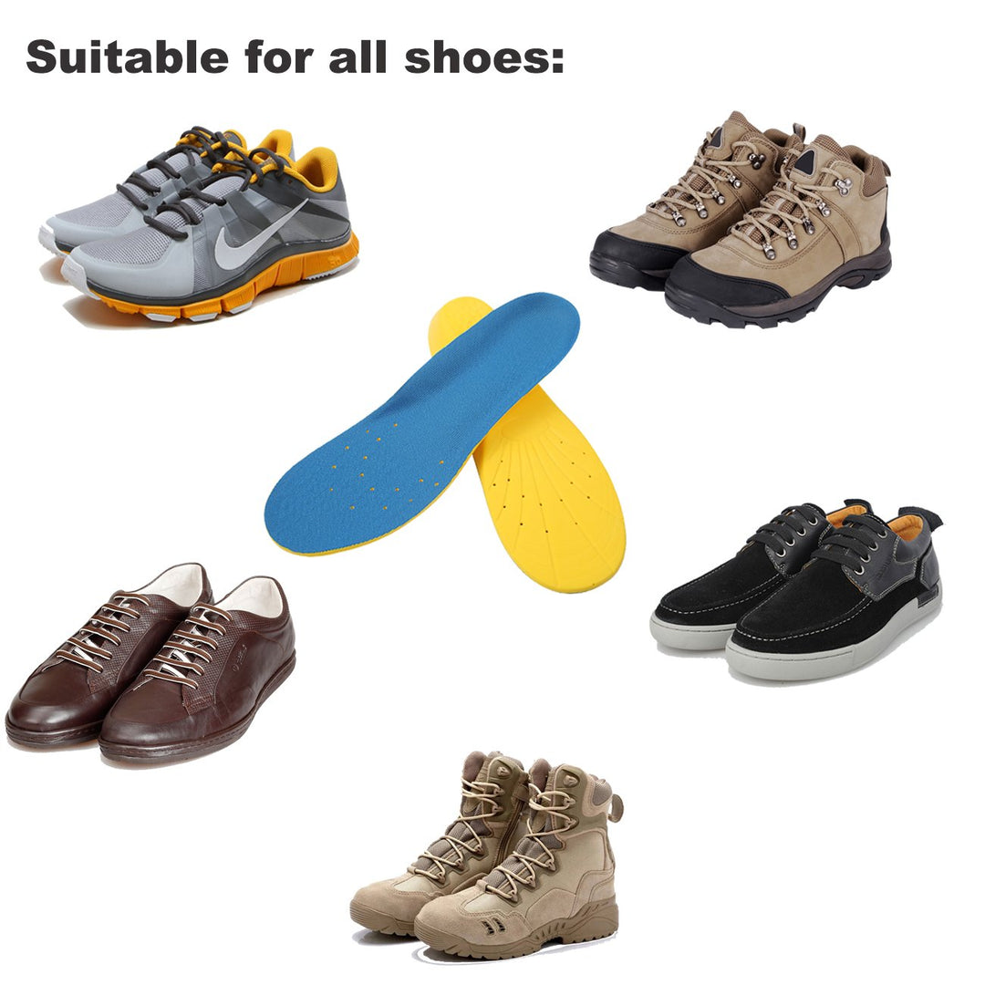 Basmile Shoe Insoles, Orthotic Insoles, Memory Foam Ins