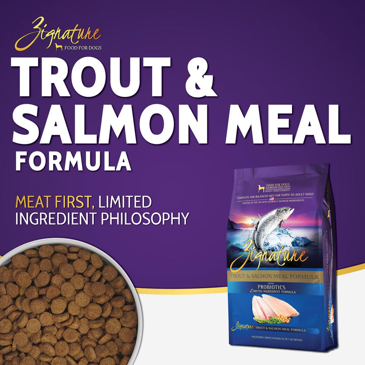 Trout &amp; Salmon Limited Ingredient Formula Dry Dog Food 25lb