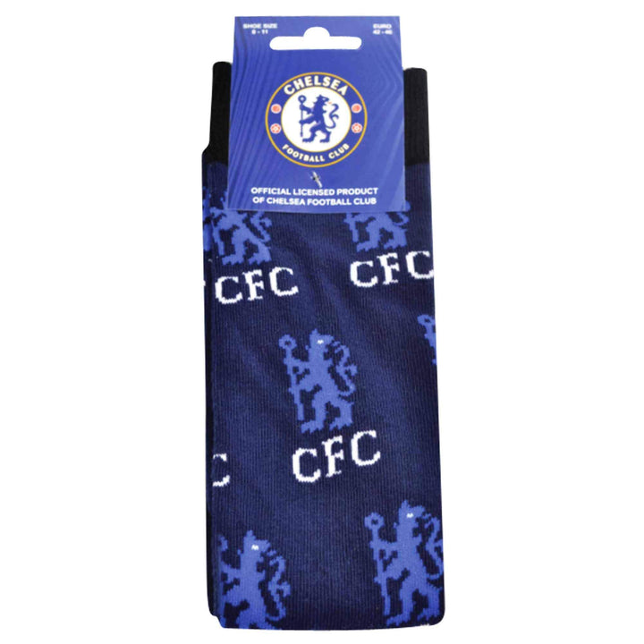 FC Football Crest Socks Adults 8-11