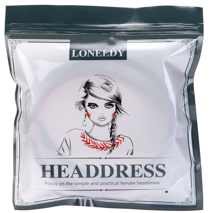 6 Black+1 Blue: Loneedy 6 Hard Headbands, 1 Inch Wide Non-Slip Ribbon Hairband For Women (6 Black+1 Blue)