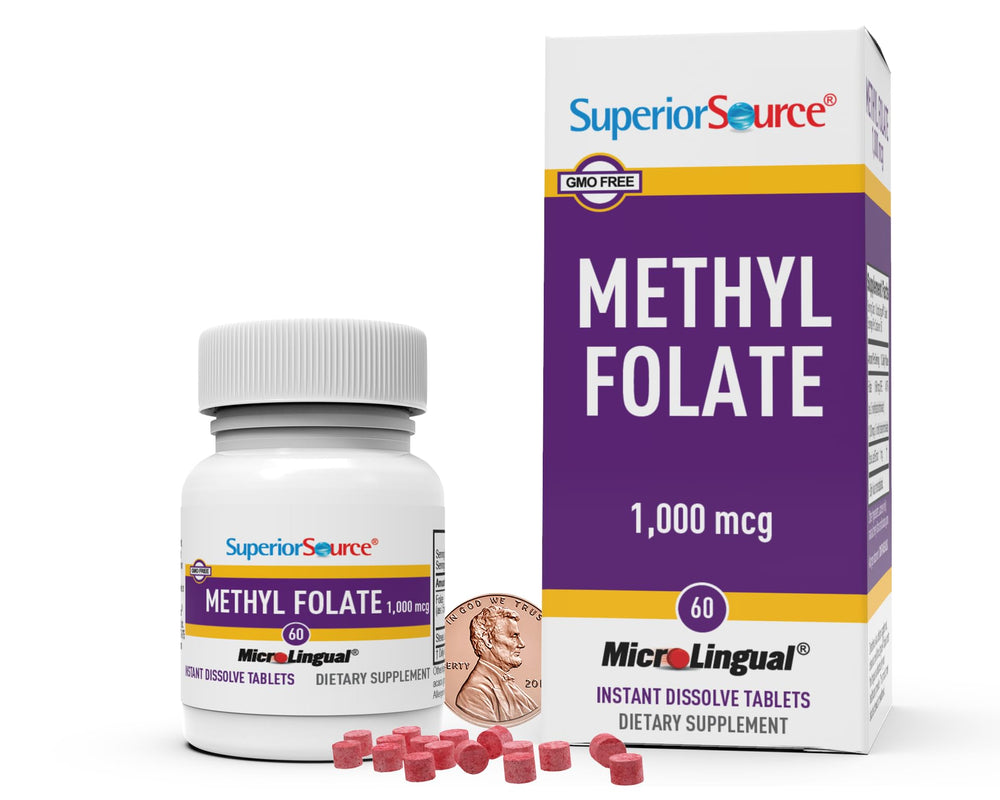 Superior Source Methyl Folate 1,000 mcg - Folate Supple