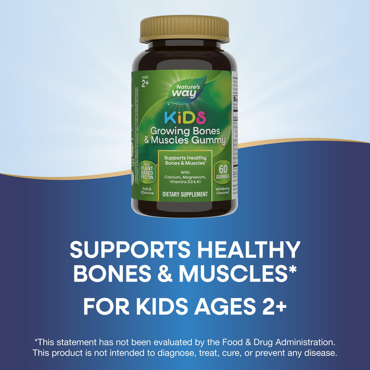 Nature&#39;s Way Kids Growing Bones &amp; Muscl