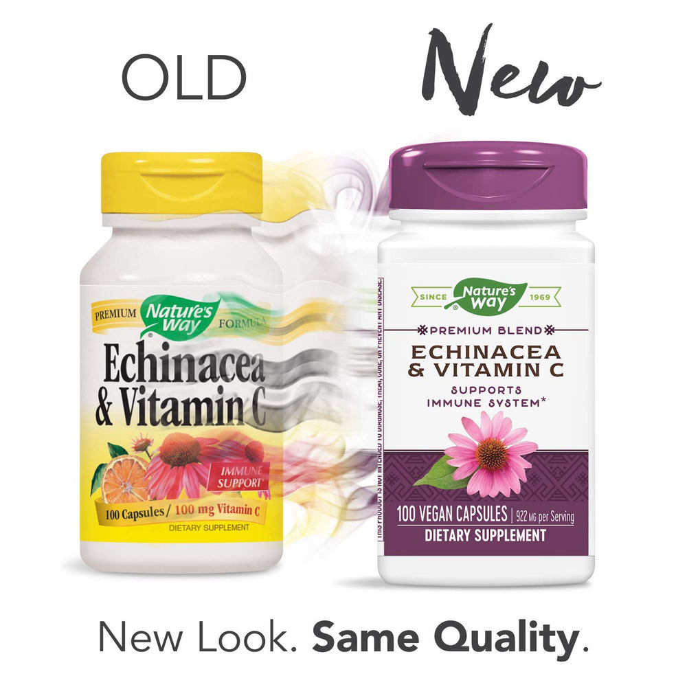 Nature's Way Echinacea & Vitamin C, Immune Supp