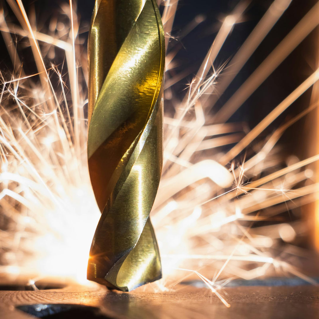 Cobalt Drill Bit Set, M35 High Speed Steel Drill Bit Kit, 135 Degree Tip, Jobber Length Twist Bits for Hard Metal, Stainless Steel with Storage Case, 10Pcs 3mm/0.12