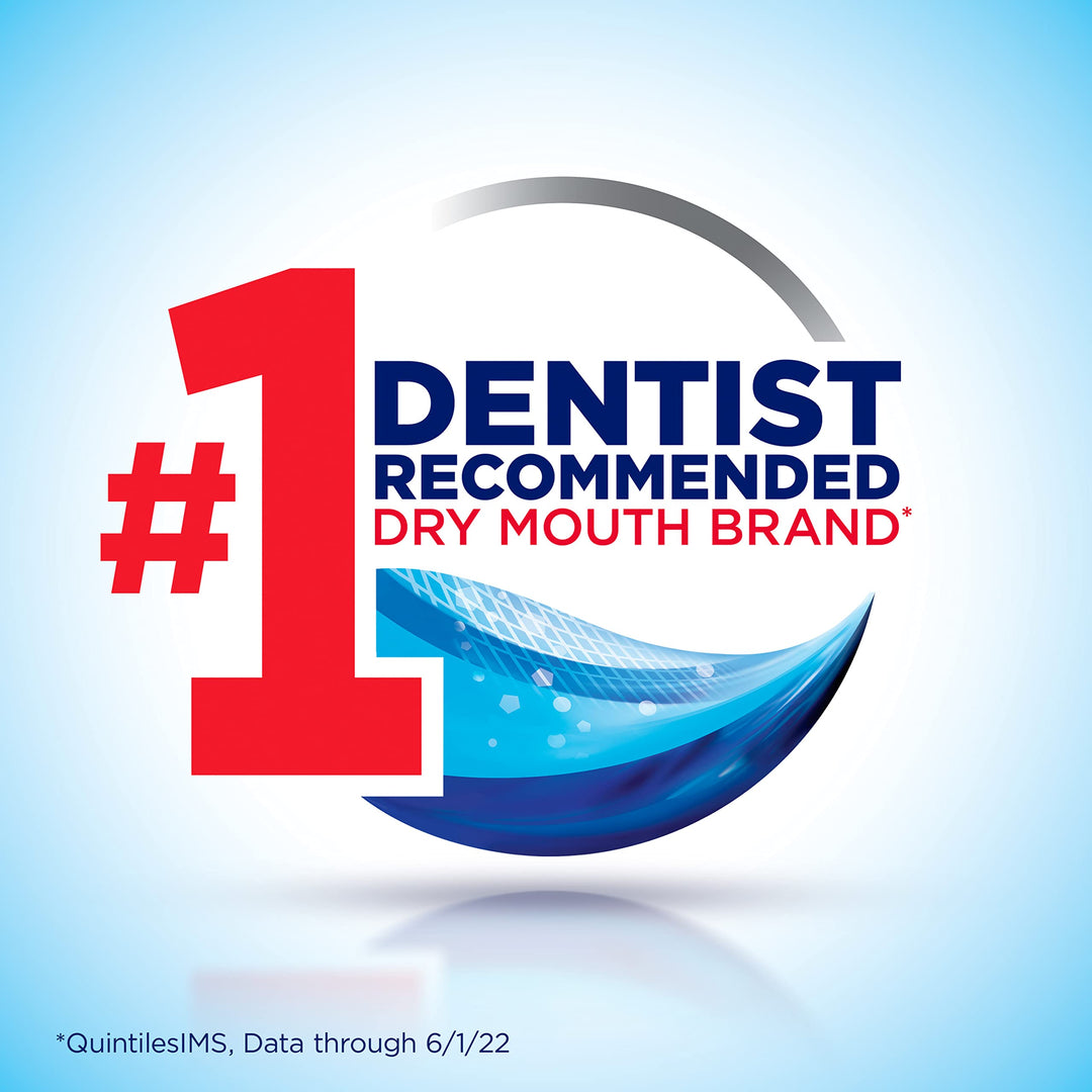 biotène Oral Rinse Mouthwash for Dry Mouth, Breath Freshener and Dry Mouth Treatment, Fresh Mint, 16 fl oz