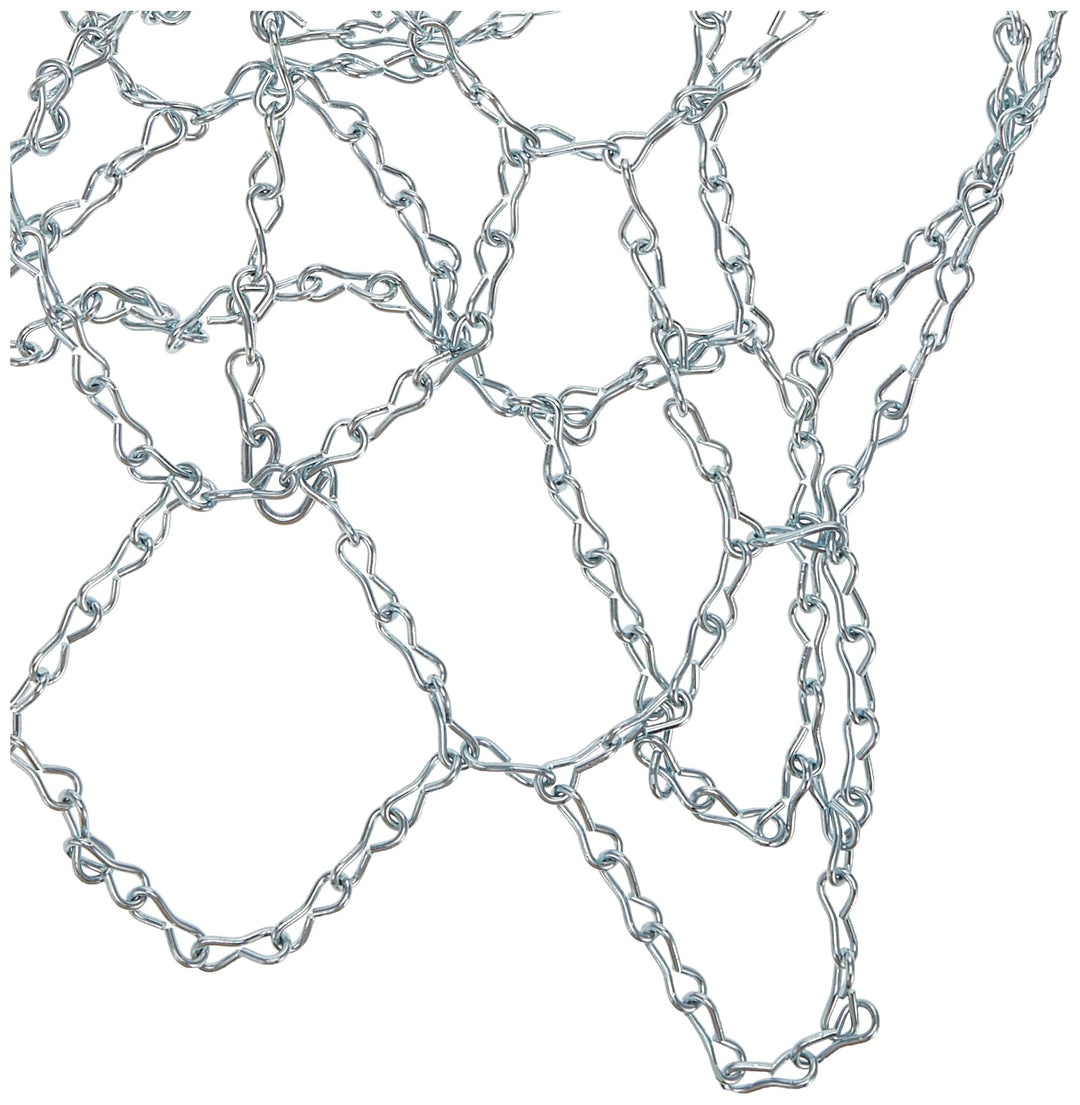 Heavy Duty Galvanized Steel Chain Basketball Net, 21 Inch