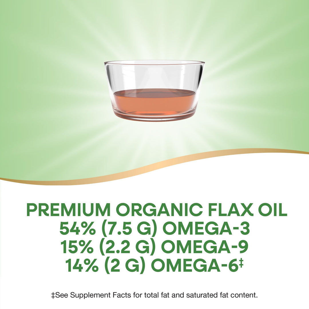 Nature&#39;s Way Organic Flax Oil Super Lignan, Col