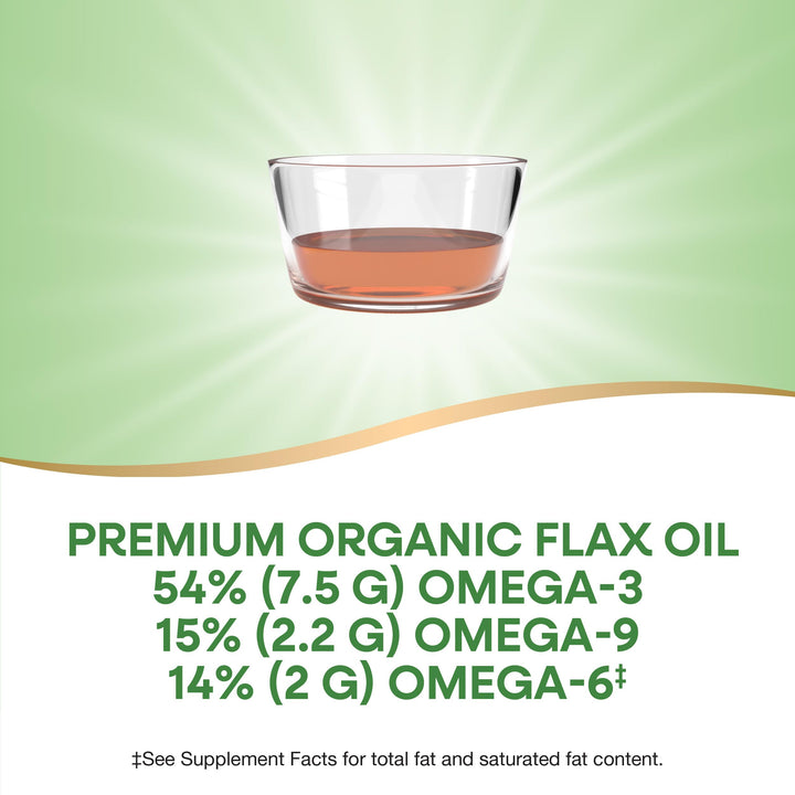 Nature&#39;s Way Organic Flax Oil Super Lignan, Col