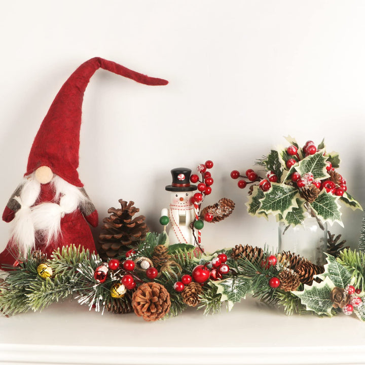 Songjum 24 Pcs Artificial Christmas Pine Picks Christma