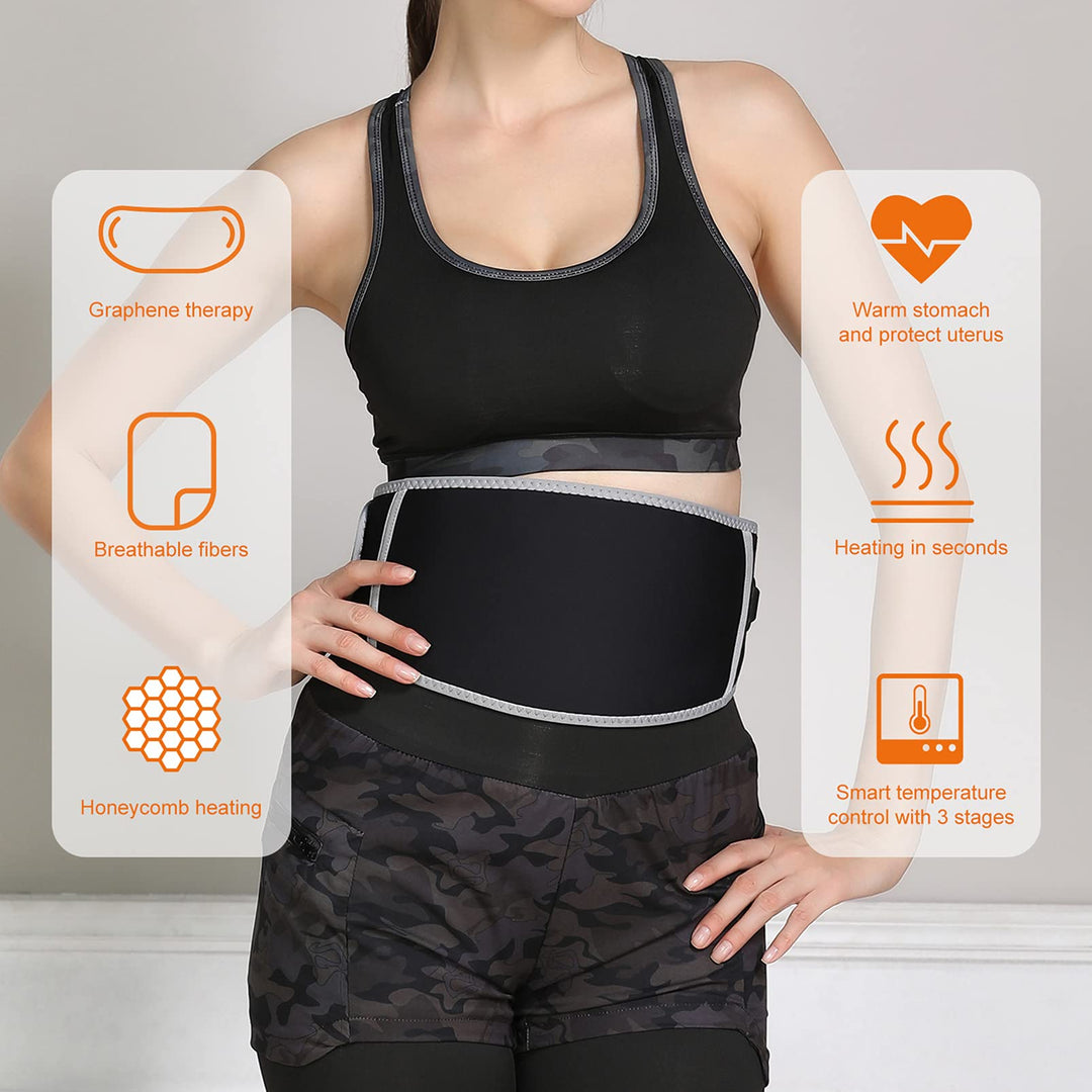 Graphene Heating Pad for Back Pain, Far Infrared Heatin