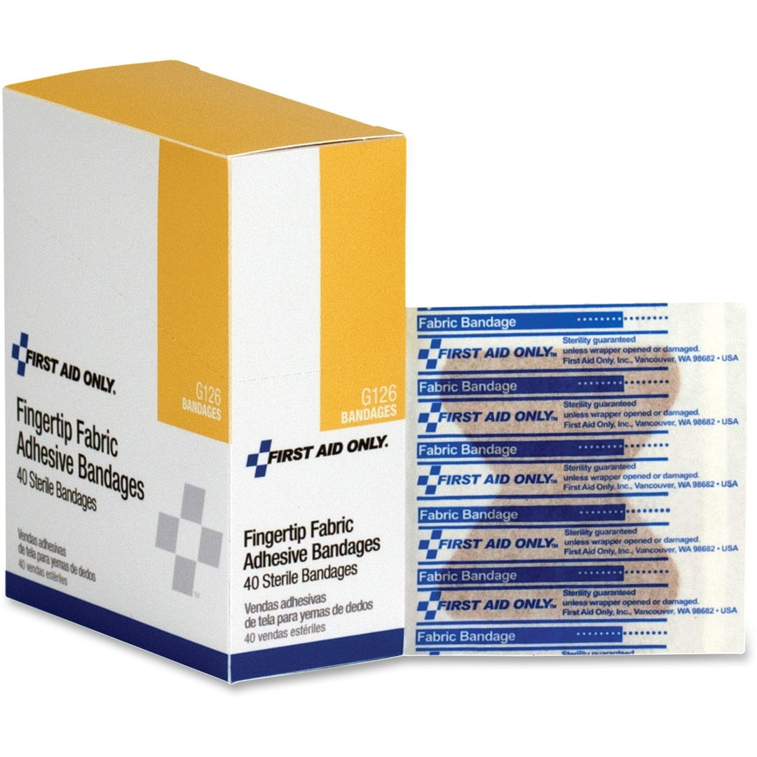 First Aid Only 1-3/4 X 2 Fingertip Fabric Bandage, 40 C